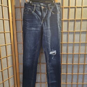 Old Navy Size 6 Distressed Blue Jeans